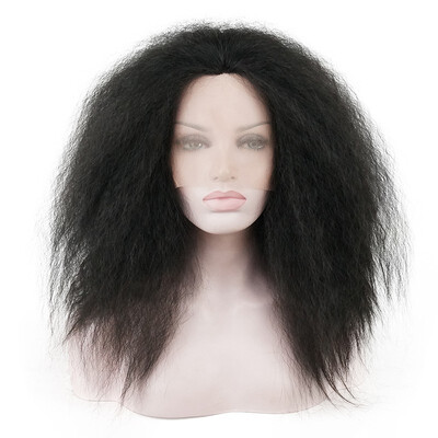 StrongBeauty Lace Front Long Kinky Straight Black High Heat Full Synthetic Wig
StrongBeauty Lace Front Long Kinky Straight Black High Heat Full Synthetic Wig