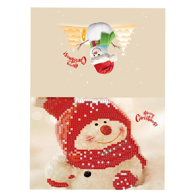 Merry Christmas Cards DIY Diamond Painting Handmade Cards Round Drill Greeting Cards Rhinestones Embroidery Arts Crafts Gifts 
Merry Christmas Cards DIY Diamond Painting Handmade Cards Round Drill Greeting Cards Rhinestones Embroidery Arts Crafts Gifts