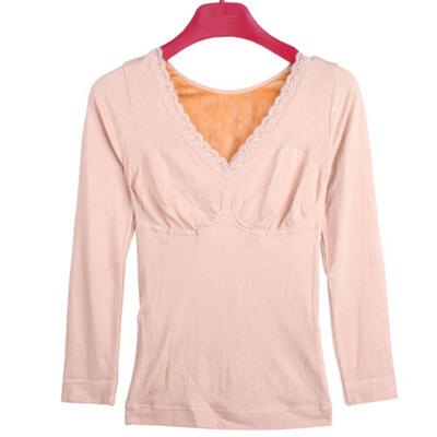 Winter slimming shirts plus velvet thick warm long johns female blue lace collar V body sleeved bottoming thermal lingerie women
Winter slimming shirts plus velvet thick warm long johns female blue lace collar V body sleeved bottoming thermal lingerie women