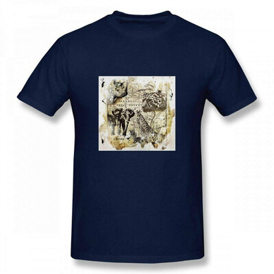 Andrea Haase Animals Illustration Wildlife Vintage Africa map with Rhino Elephant Cheetah Zebra Giraffe Men T-Shirt
Andrea Haase Animals Illustration Wildlife Vintage Africa map with Rhino Elephant Cheetah Zebra Giraffe Men T-Shirt