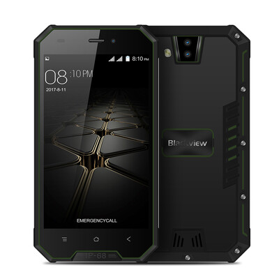 Blackview BV4000 Tri-proof Smartphone 3G WCDMA Outdoor Ragged Tough Phone 47inch HD 1280720pixel MTK6580A Quad-core 13GHz 1GB R
Blackview BV4000 Tri-proof Smartphone 3G WCDMA Outdoor Ragged Tough Phone 47inch HD 1280720pixel MTK6580A Quad-core 13GHz 1GB R