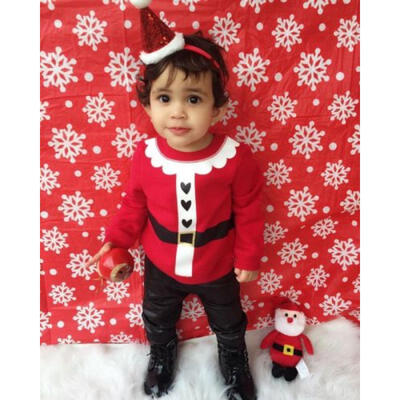 Kids Baby Boys Girls Xmas Santa Claus Cosplay Costume Clothes Tops T-shirt Shirt
Kids Baby Boys Girls Xmas Santa Claus Cosplay Costume Clothes Tops T-shirt Shirt