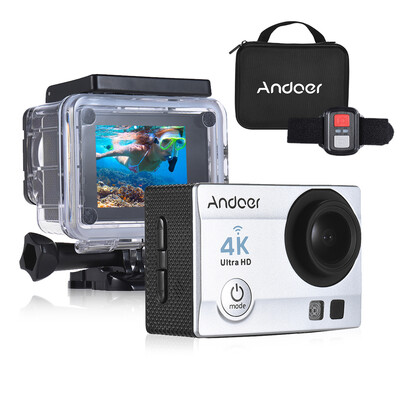 Andoer Q3H-R 4K 30fps 16MP WiFi Sports Action Camera 1080P Full HD 170° Wide-Angle Lens Waterproof 30m 2" LCD w Remote Control
Andoer Q3H-R 4K 30fps 16MP WiFi Sports Action Camera 1080P Full HD 170° Wide-Angle Lens Waterproof 30m 2" LCD w Remote Control