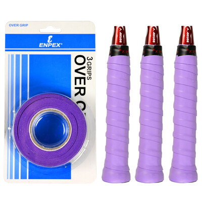 Lakers Enpex three put on badminton clapper plastic mesh plush handmade badminton sweat belt purple
Lakers Enpex three put on badminton clapper plastic mesh plush handmade badminton sweat belt purple