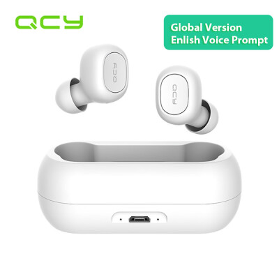 Global Version Xiaomi QCY T1C Youth Version Mini Dual V50 Wireless Earphones BT Earphones 3D Stereo Sound Earbuds with Dual Micro
Global Version Xiaomi QCY T1C Youth Version Mini Dual V50 Wireless Earphones BT Earphones 3D Stereo Sound Earbuds with Dual Micro