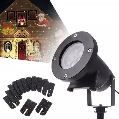 YouOKLight 6W 12 Types Multi-color Christmas Laser Snowflake LED Projector 100 - 240V 1PC
YouOKLight 6W 12 Types Multi-color Christmas Laser Snowflake LED Projector 100 - 240V 1PC