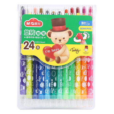 Dawn M & G QGMX9103 Teddy Rotary Painting Crayons Oil Painting Bar 24 Colors Boxes
Dawn M & G QGMX9103 Teddy Rotary Painting Crayons Oil Painting Bar 24 Colors Boxes
