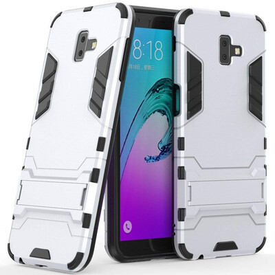 Case for Samsung Galaxy J6 Plus J6 Prime 6 inch 2 in 1 Shockproof with Kickstand Feature Hybrid Dual Layer Protective Cover
Case for Samsung Galaxy J6 Plus J6 Prime 6 inch 2 in 1 Shockproof with Kickstand Feature Hybrid Dual Layer Protective Cover