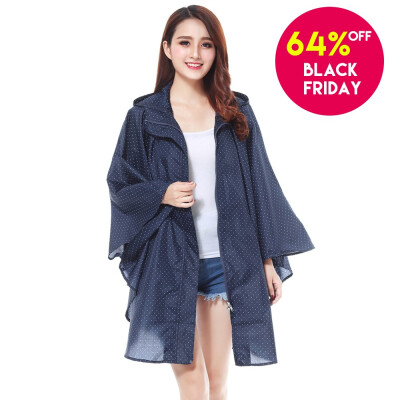 Diliba Womens Waterproof Raincoat Lightweight Packable Rain Coat Poncho with Hooded
Diliba Womens Waterproof Raincoat Lightweight Packable Rain Coat Poncho with Hooded