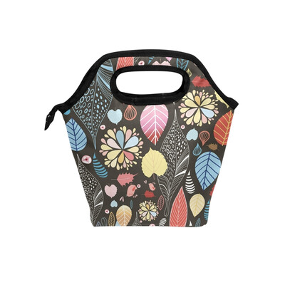 Lunch Tote Bag Colorful Leaves Travel Picnic Insulated Lunch Handbags Portable Zipper Lunch Bag Box
Lunch Tote Bag Colorful Leaves Travel Picnic Insulated Lunch Handbags Portable Zipper Lunch Bag Box