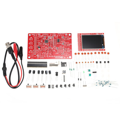 DSO138 24" TFT Handheld Pocket-size Digital Oscilloscope Kit DIY Parts SMD Soldered Electronic Learning Set 1Msps
DSO138 24" TFT Handheld Pocket-size Digital Oscilloscope Kit DIY Parts SMD Soldered Electronic Learning Set 1Msps