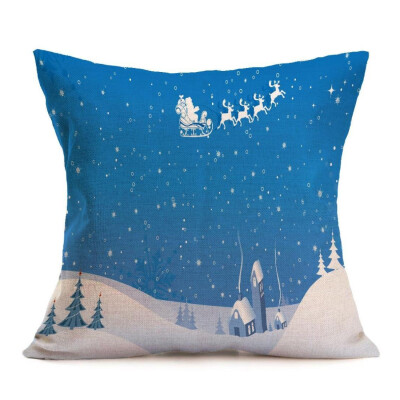 UpperX 43X43cm Vintage Christmas Cartoon Smowman Penguin Sofa Bed Home Decor Festival Pillow Case CoverChristmas snow scene
UpperX 43X43cm Vintage Christmas Cartoon Smowman Penguin Sofa Bed Home Decor Festival Pillow Case CoverChristmas snow scene