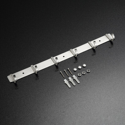 Hook Rail Hook Rack 6 Hooks Stainless Steel Home Hook Towel Hook for Hanging Kitchen Tools Bathroom Towels
Hook Rail Hook Rack 6 Hooks Stainless Steel Home Hook Towel Hook for Hanging Kitchen Tools Bathroom Towels