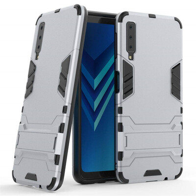 Case for Samsung Galaxy A7 2018 6 inch 2 in 1 Shockproof with Kickstand Feature Hybrid Dual Layer Armor Protective Cover
Case for Samsung Galaxy A7 2018 6 inch 2 in 1 Shockproof with Kickstand Feature Hybrid Dual Layer Armor Protective Cover