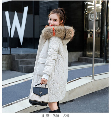 Cotton womens long section 2018 winter new down cotton pad Korean version of the thick warm loose hooded jacket
Cotton womens long section 2018 winter new down cotton pad Korean version of the thick warm loose hooded jacket