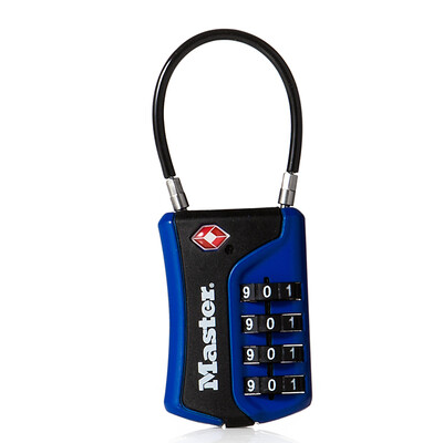 Мастер masterLock блокировка паролей TSA таможенный замок багаж пароль padlock 4697D синий
Мастер masterLock блокировка паролей TSA таможенный замок багаж пароль padlock 4697D синий