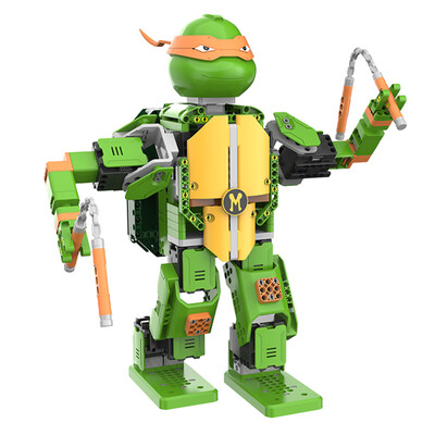 Союз Brother Teenage Mutant Ninja Turtles - Микеланджело интеллектуальных строительные блоки собраны электрическая дистанционное управление роботом игрушка
Союз Brother Teenage Mutant Ninja Turtles - Микеланджело интеллектуальных строительные блоки собраны электрическая дистанционное управление роботом игрушка