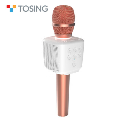 TOSING 015 New Wireless Blue tooth Karaoke Handheld Microphone USB KTV Player Bluetooth Mic Speaker Record Music Microphones
TOSING 015 New Wireless Blue tooth Karaoke Handheld Microphone USB KTV Player Bluetooth Mic Speaker Record Music Microphones