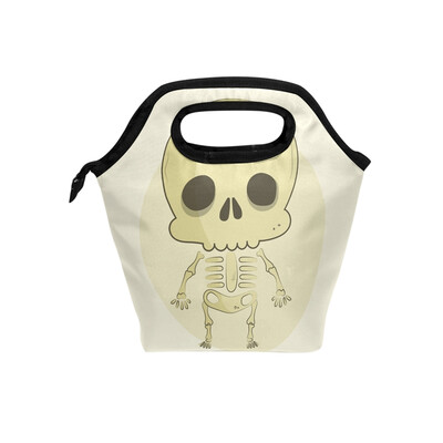 Lunch Bag Grey Skull Tote Travel Picnic Insulated Handbags Portable Zipper Lunch Bag Box
Lunch Bag Grey Skull Tote Travel Picnic Insulated Handbags Portable Zipper Lunch Bag Box