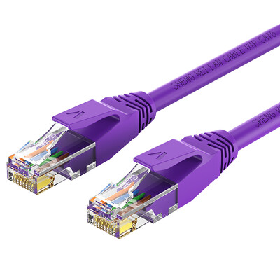 Win shengwei LC-6050F six network cable pure copper gigabit 8-core twisted-pair network jumper 5 meters purple high-speed finished product network cable Gigabit network cable
Win shengwei LC-6050F six network cable pure copper gigabit 8-core twisted-pair network jumper 5 meters purple high-speed finished product network cable Gigabit network cable
