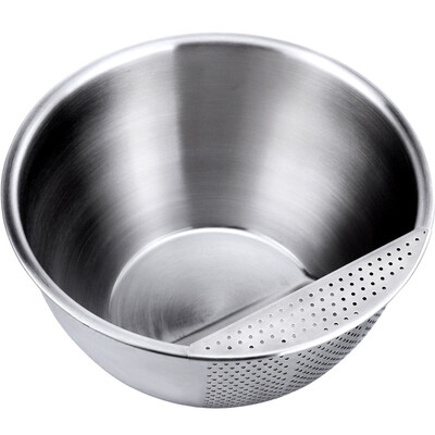 Larsdisha TM TM drain basin wash rice pot wash rice pots rice basket 304 stainless steel thicker
Larsdisha TM TM drain basin wash rice pot wash rice pots rice basket 304 stainless steel thicker