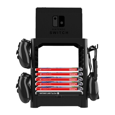Tseoa Multifunctional Disk Storage Tower Game Card Box Storage Stand Holder Bracket for Nintend Switch Console Controller Bracket
Tseoa Multifunctional Disk Storage Tower Game Card Box Storage Stand Holder Bracket for Nintend Switch Console Controller Bracket