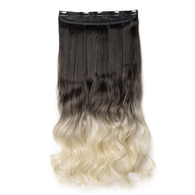 Ombre Synthetic Fiber Clips in on Hair Extension 34 Full Head One Piece 5 Clips Long Silky Curly Wavy
Ombre Synthetic Fiber Clips in on Hair Extension 34 Full Head One Piece 5 Clips Long Silky Curly Wavy