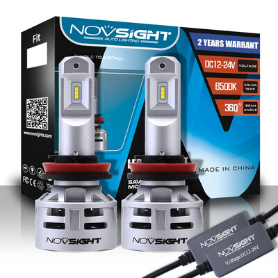 NOVSIGHT H4 H11 H7 9005 Car Led Headlights H16JP 60W 10000LM Driving Fog Led Lights Lamps Bulbs 6500K White D45
NOVSIGHT H4 H11 H7 9005 Car Led Headlights H16JP 60W 10000LM Driving Fog Led Lights Lamps Bulbs 6500K White D45