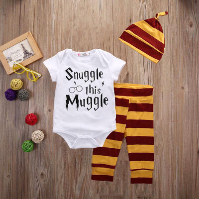 Newborn Baby Boys Girls Muggle Rompers Tops T-shirt Pants Outfit Clothes 0-18M
Newborn Baby Boys Girls Muggle Rompers Tops T-shirt Pants Outfit Clothes 0-18M