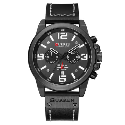 CURREN 8314 Men Watch Quartz Brand Watch Wristwatch Calendar Hour Minute Time Display Leather Watch
CURREN 8314 Men Watch Quartz Brand Watch Wristwatch Calendar Hour Minute Time Display Leather Watch