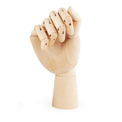 UpperX Wood Artist Drawing Manikin Articulated Mannequin with Wooden Flexible Fingers 10 inch Right Hand
UpperX Wood Artist Drawing Manikin Articulated Mannequin with Wooden Flexible Fingers 10 inch Right Hand