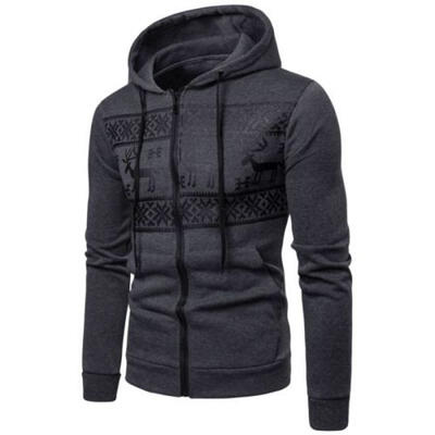 Mens Autumn Winter Hoodie Hooded Sweatshirt Full Zipper Outwear Jumper Sweater 
Mens Autumn Winter Hoodie Hooded Sweatshirt Full Zipper Outwear Jumper Sweater