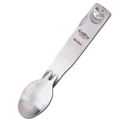 Nuo Tuo NexTool stainless steel knife and fork spoon one can be folded multi-functional outdoor camping barbecue picnic table Nafu KT5011
Nuo Tuo NexTool stainless steel knife and fork spoon one can be folded multi-functional outdoor camping barbecue picnic table Nafu KT5011