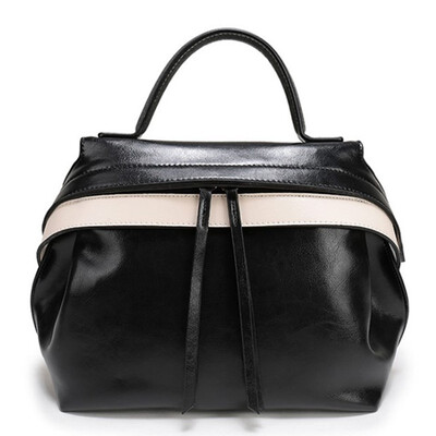 Genuine Leather Handbags Women Contrast color High Quality Casual Female Bags Trunk Tote Brand Shoulder Bag Ladies Large Bolsos
Genuine Leather Handbags Women Contrast color High Quality Casual Female Bags Trunk Tote Brand Shoulder Bag Ladies Large Bolsos