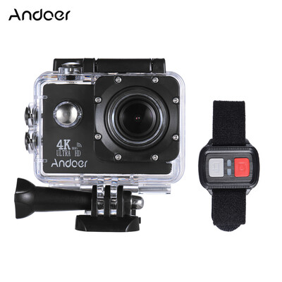 Andoer AN4000 4K 30fps 16MP WiFi Action Sports Camera 1080P 60fps Full HD 4X Zoom Waterproof 40m 2" LCD Screen 170° Wide Angle Len
Andoer AN4000 4K 30fps 16MP WiFi Action Sports Camera 1080P 60fps Full HD 4X Zoom Waterproof 40m 2" LCD Screen 170° Wide Angle Len