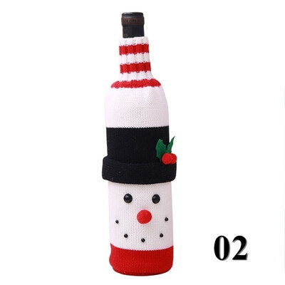 2018 Merry Christmas New Style Santa Claus Snowman Wine Beer Bottle Knitted Bag Cover Jacket Champagne Bottle Case
2018 Merry Christmas New Style Santa Claus Snowman Wine Beer Bottle Knitted Bag Cover Jacket Champagne Bottle Case