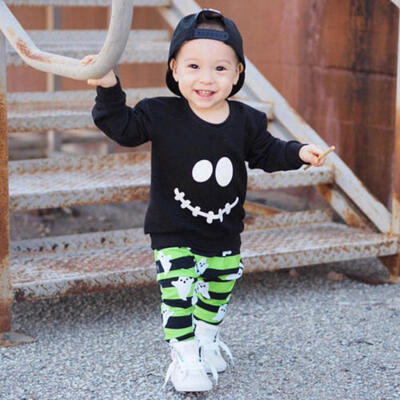 Hot Newborn Toddler Boys T-shirt TopsLong Pants Leggings 2PCS Outfits Halloween
Hot Newborn Toddler Boys T-shirt TopsLong Pants Leggings 2PCS Outfits Halloween