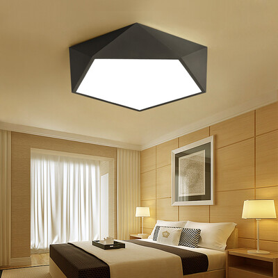 Ever-Flower Max 24W Modern Led Flush Mount Ceiling Light for Living Room Bedroom Painted Finish Black
Ever-Flower Max 24W Modern Led Flush Mount Ceiling Light for Living Room Bedroom Painted Finish Black