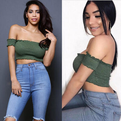 Summer Women Casual Off Shoulder Tank Top Vest Blouse Sleeveless Crop Tops Shirt
Summer Women Casual Off Shoulder Tank Top Vest Blouse Sleeveless Crop Tops Shirt
