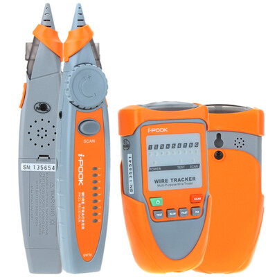 Original i-POOK PK65H Multi-purpose Wire Tracker Cable Tester w Adjustable Sensitivity
Original i-POOK PK65H Multi-purpose Wire Tracker Cable Tester w Adjustable Sensitivity