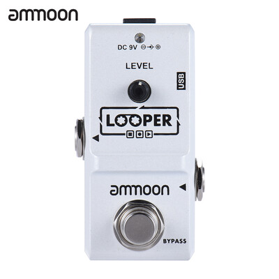 ammoon AP-09 Nano Series Loop Electric Guitar Effect Pedal Looper True Bypass Unlimited Overdubs 10 Minutes Recording with USB Cab
ammoon AP-09 Nano Series Loop Electric Guitar Effect Pedal Looper True Bypass Unlimited Overdubs 10 Minutes Recording with USB Cab