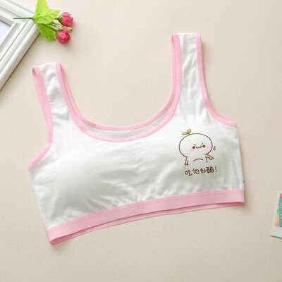 LAXJOY Langyue 2018 girl tube top cotton without rim development period childrens underwear cute cartoon children large size short vest LNWX189412 pink x2
LAXJOY Langyue 2018 girl tube top cotton without rim development period childrens underwear cute cartoon children large size short vest LNWX189412 pink x2