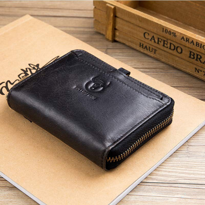 BULLCAPTAIN 2018 male wallet Genuine Leather Men Wallet gift birthday for man Brand High Quality Zipper wallet Card Coin wallet
BULLCAPTAIN 2018 male wallet Genuine Leather Men Wallet gift birthday for man Brand High Quality Zipper wallet Card Coin wallet