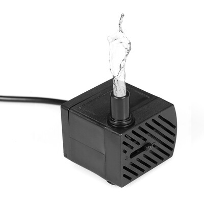 3W 180LH DC12V Brushless Water Pump Aquarium Mini Submersible Pump Flow Adjustable Pump for Aquarium Fountain Fish Tank Max Lift
3W 180LH DC12V Brushless Water Pump Aquarium Mini Submersible Pump Flow Adjustable Pump for Aquarium Fountain Fish Tank Max Lift