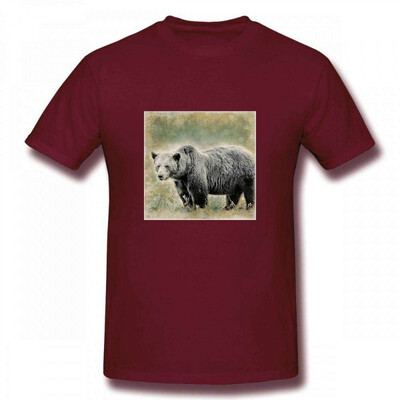Andrea Haase Animals Illustration Bear Watercolor Style Illustration Men T-Shirt
Andrea Haase Animals Illustration Bear Watercolor Style Illustration Men T-Shirt