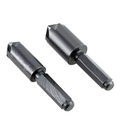 2pcsset Seven Flute High Carbon Steel Chamfer Reamer Hex Shank Countersink Set Chamfering Bit Set Professional Chamfering Cutter
2pcsset Seven Flute High Carbon Steel Chamfer Reamer Hex Shank Countersink Set Chamfering Bit Set Professional Chamfering Cutter