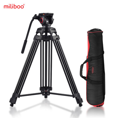 Miliboo MTT601A Professional Photography Aluminum Alloy Tripod Stand 3 Sections with 360° Panorama Fluid Hydraulic Bowl Head Max
Miliboo MTT601A Professional Photography Aluminum Alloy Tripod Stand 3 Sections with 360° Panorama Fluid Hydraulic Bowl Head Max