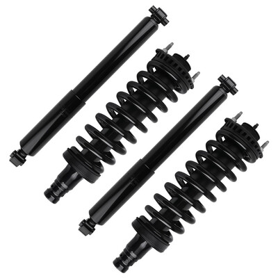 4pc Complete Front & Rear Shock Strut&Coil Spring Assembly for 2002-09 Chevrolet Trailblazer GMC Envoy 2003-08 Isuzu Ascender
4pc Complete Front & Rear Shock Strut&Coil Spring Assembly for 2002-09 Chevrolet Trailblazer GMC Envoy 2003-08 Isuzu Ascender