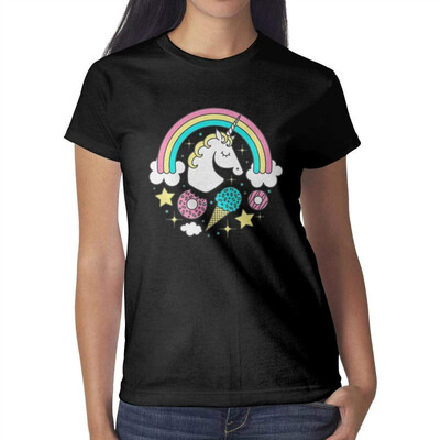 Unicorn Caught from A Rainbow Womens Black t Shirts Cute Womens Ladies Cotton t Shirt
Unicorn Caught from A Rainbow Womens Black t Shirts Cute Womens Ladies Cotton t Shirt