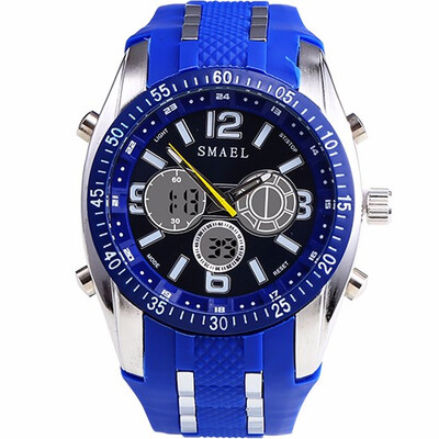 Watch Sport Mens Wristwatch LED Digital Clock Waterproof Dual Time Wristwatch Military Watch 1617 Mens Watches Military
Watch Sport Mens Wristwatch LED Digital Clock Waterproof Dual Time Wristwatch Military Watch 1617 Mens Watches Military